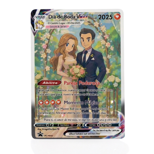Carta Anime Personalizable